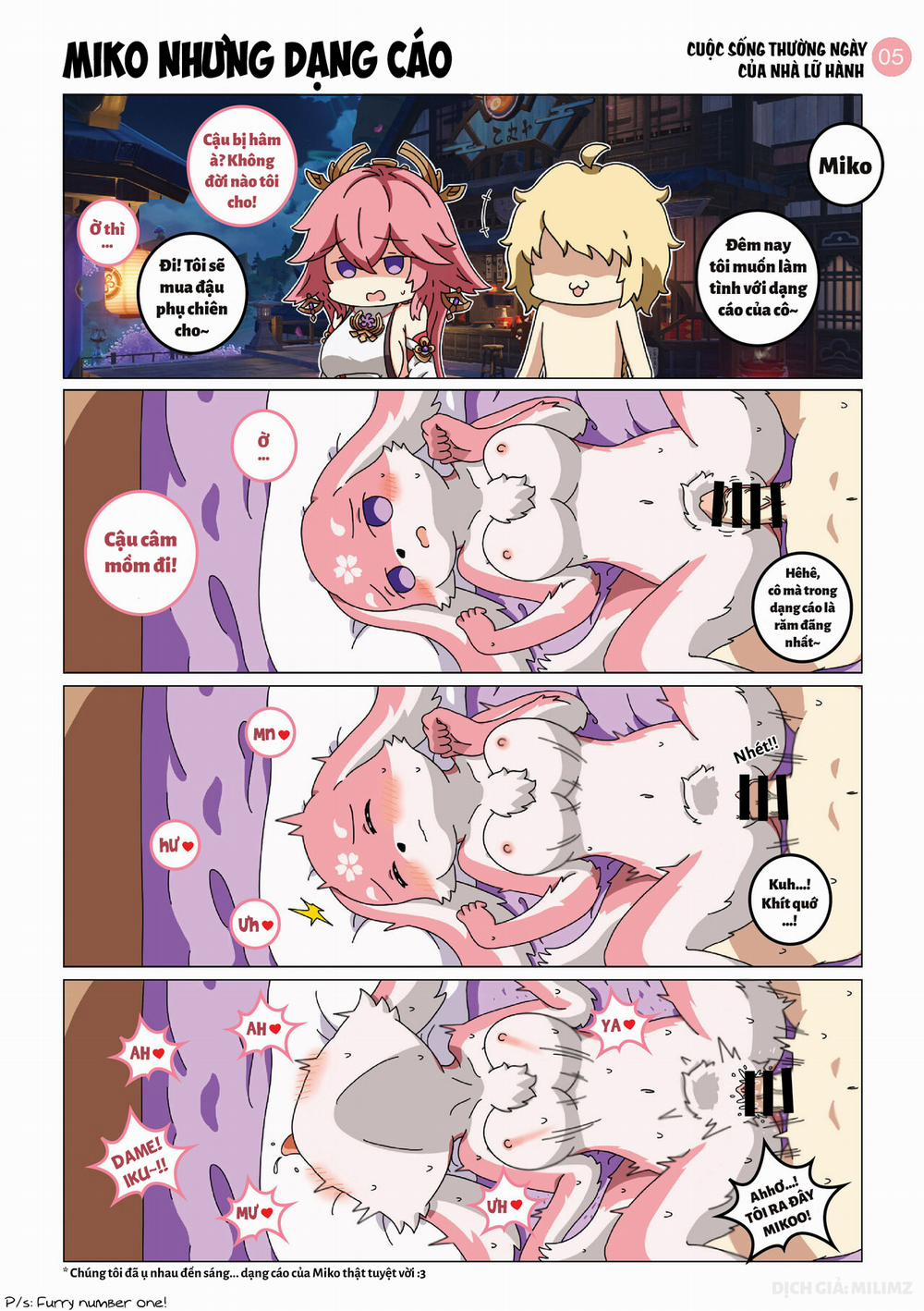 Cuộc sống thường ngày của Nhà Lữ Hành 0 0 Phần 1 trang 6