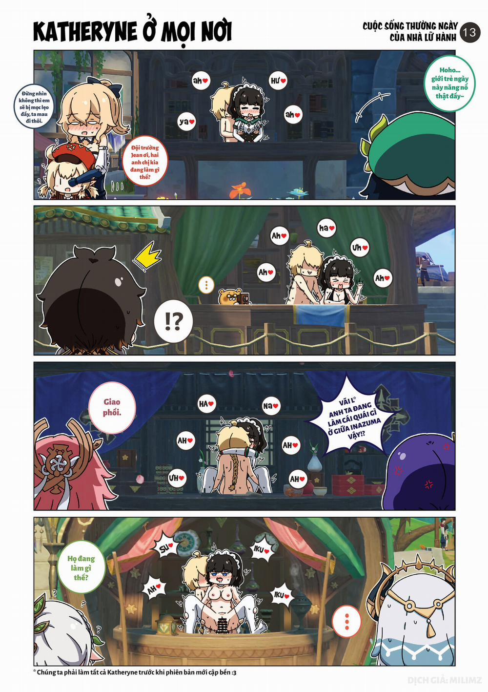 Cuộc sống thường ngày của Nhà Lữ Hành 0 0 Phần 2 trang 3