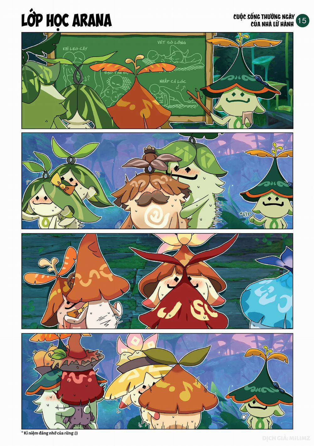 Cuộc sống thường ngày của Nhà Lữ Hành 0 0 Phần 2 trang 5