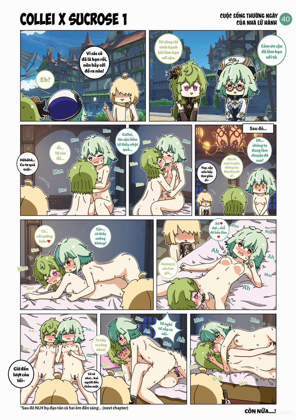 Cuộc sống thường ngày của Nhà Lữ Hành 0 0 Phần 4 trang 10