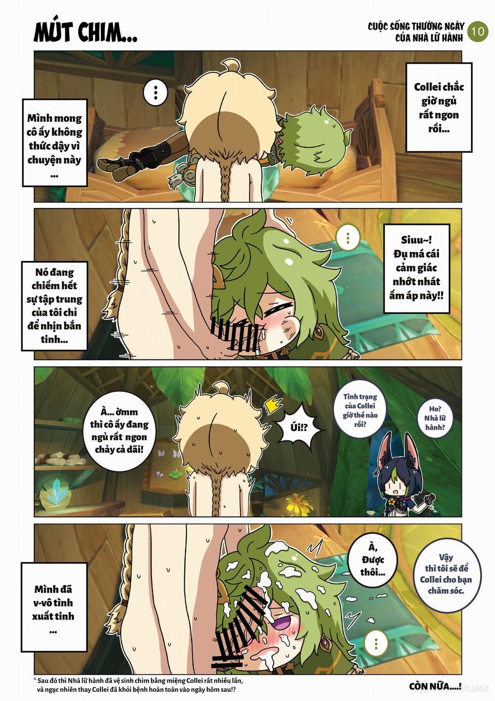 Cuộc sống thường ngày của Nhà Lữ Hành R18 - Phần 1 trang 11