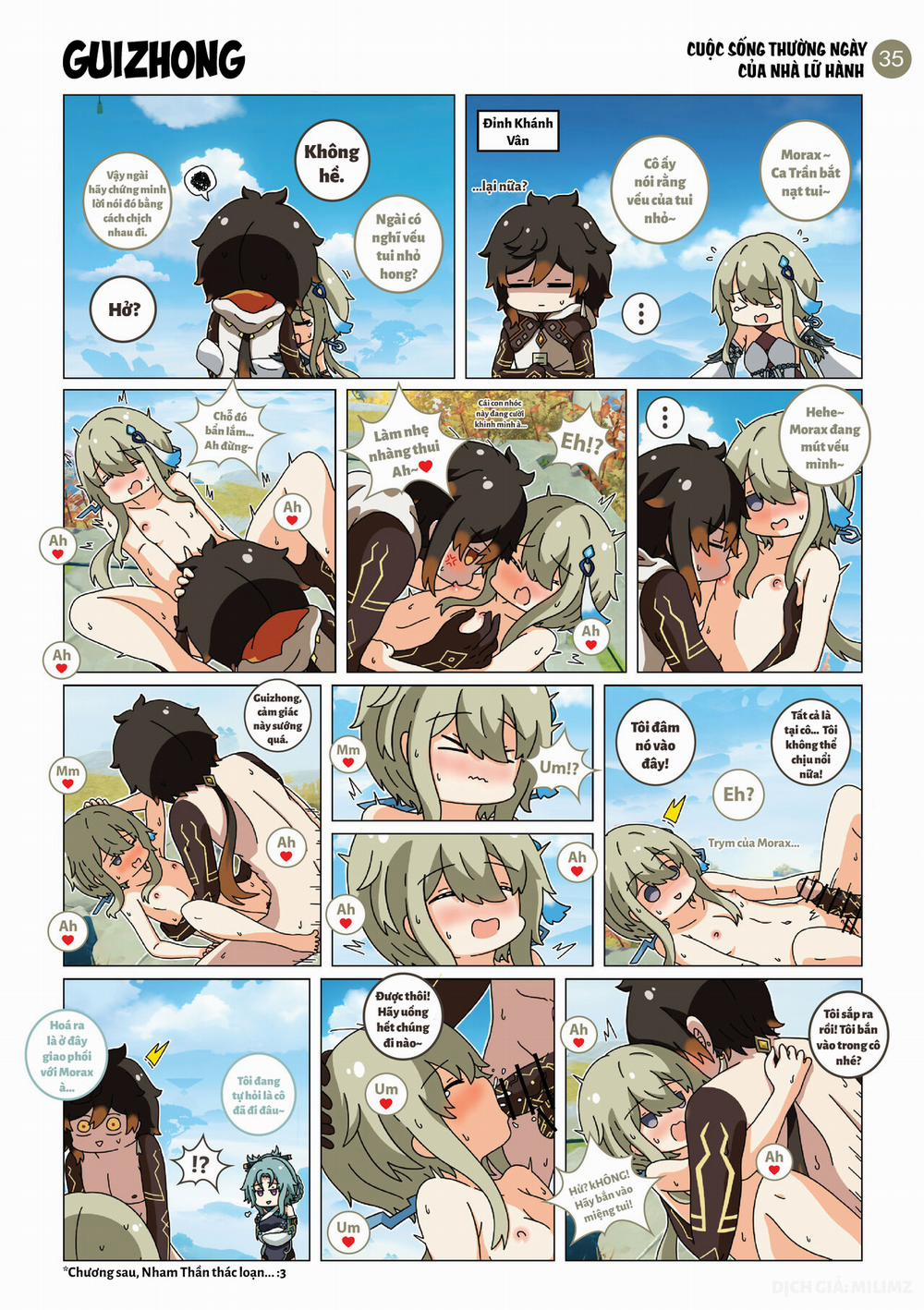 Cuộc sống thường ngày của Nhà Lữ Hành R18 - Phần 4 trang 5