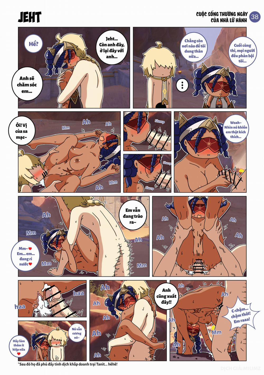 Cuộc sống thường ngày của Nhà Lữ Hành R18 - Phần 4 trang 8