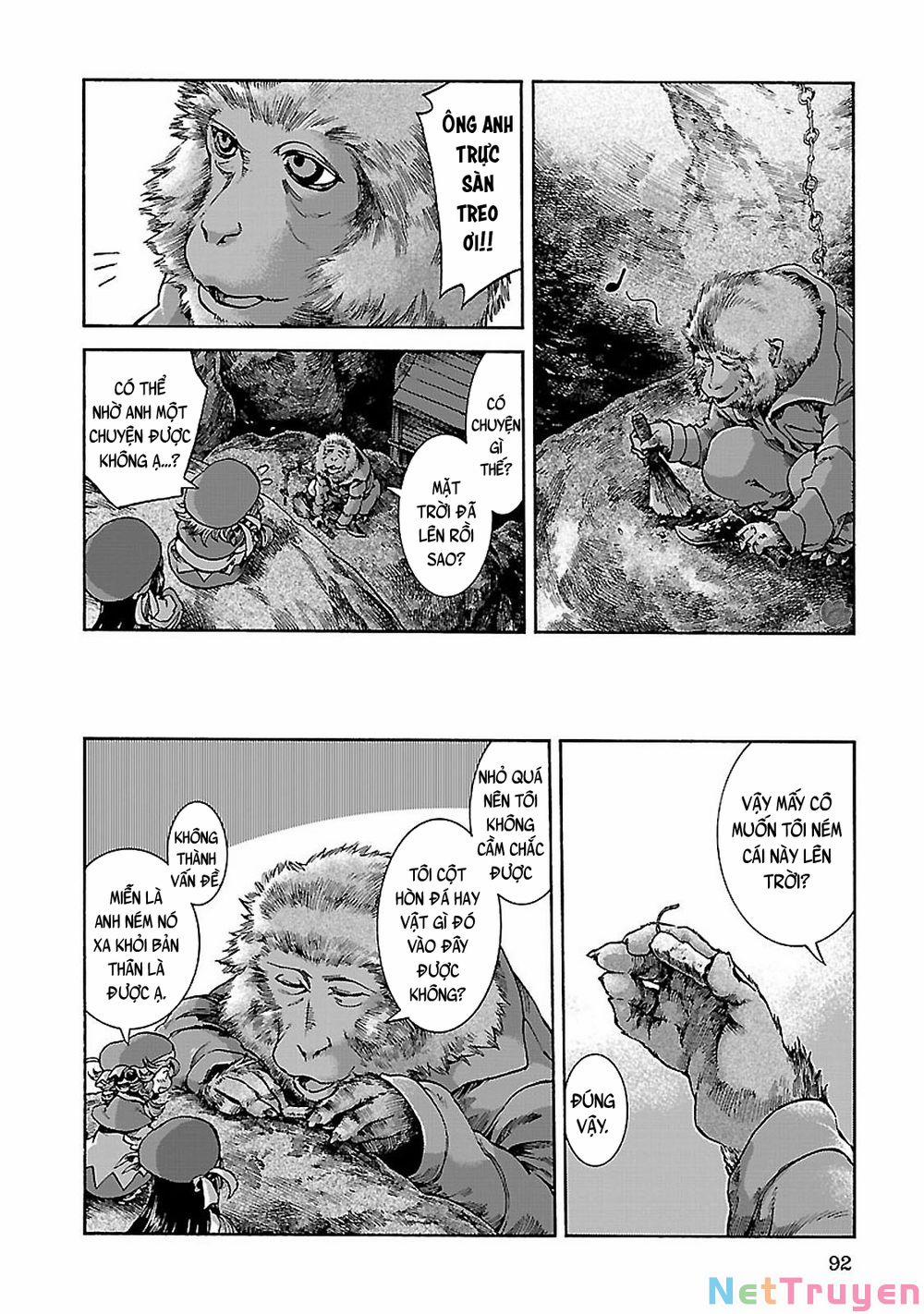 Cuộc Sống Tí Hon Trong Rừng Sâu. 0.0 Hồi ức của Tóc đỏ 0 Bình mình trên dây cáp trang 16