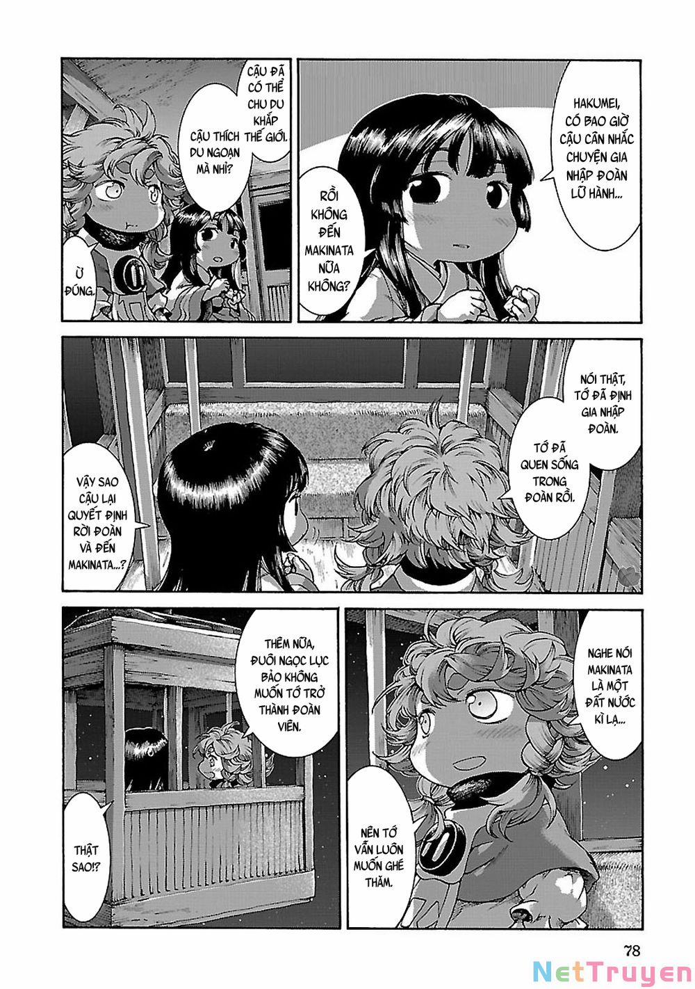 Cuộc Sống Tí Hon Trong Rừng Sâu. 0.0 Hồi ức của Tóc đỏ 0 Bình mình trên dây cáp trang 2