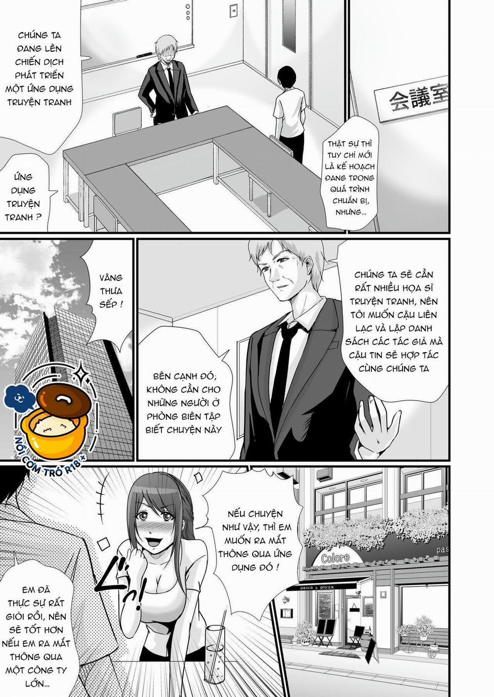 Cuộc Sống Tình Cảm Mộng Mơ Cùng Bé Người Yêu Là Họa Sĩ Truyện Tranh 1.2 trang 7