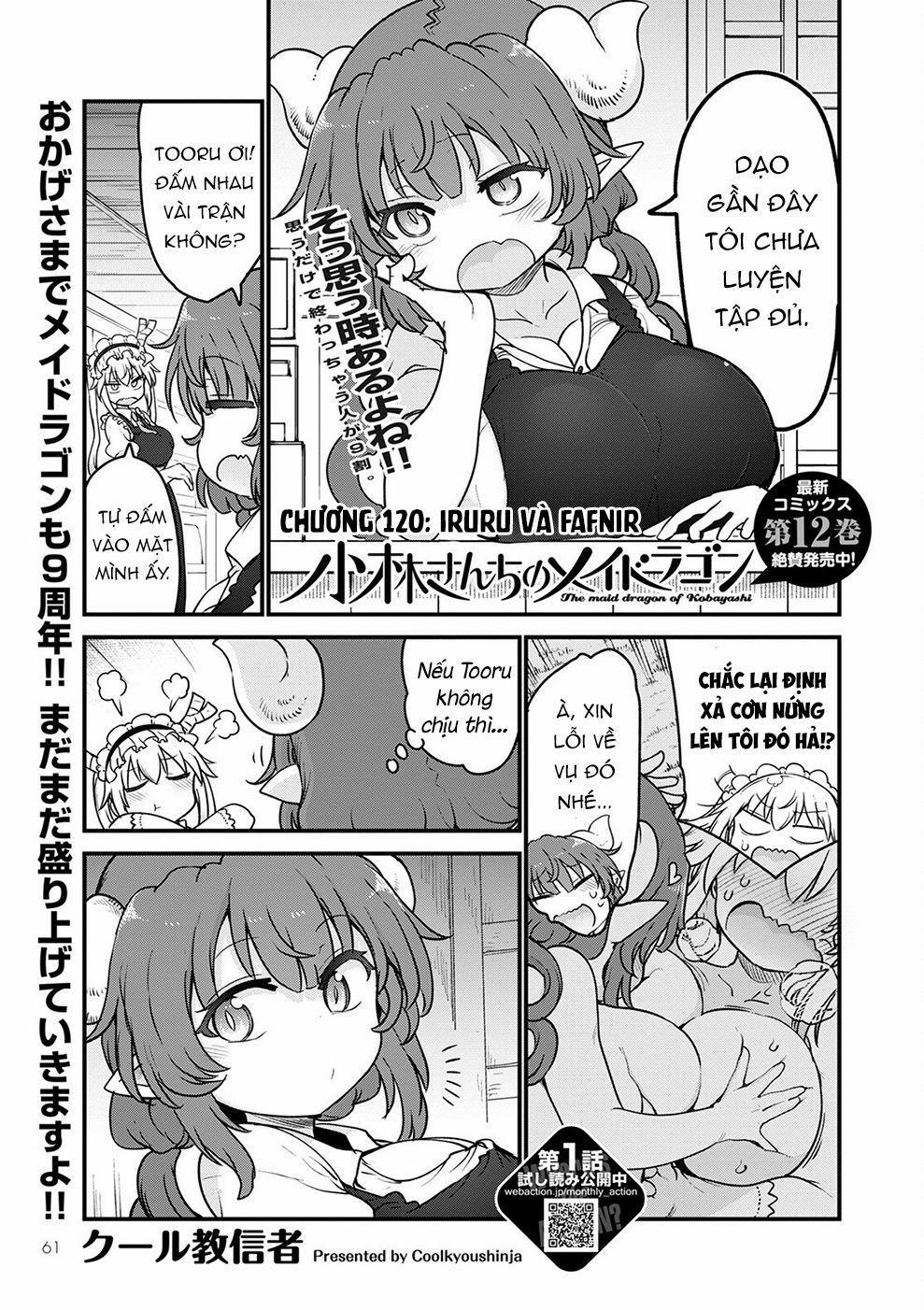 Cuộc Sống Trả Ơn Của Nàng Rồng Tohru! 0 "Iruru và Fafnir" trang 1