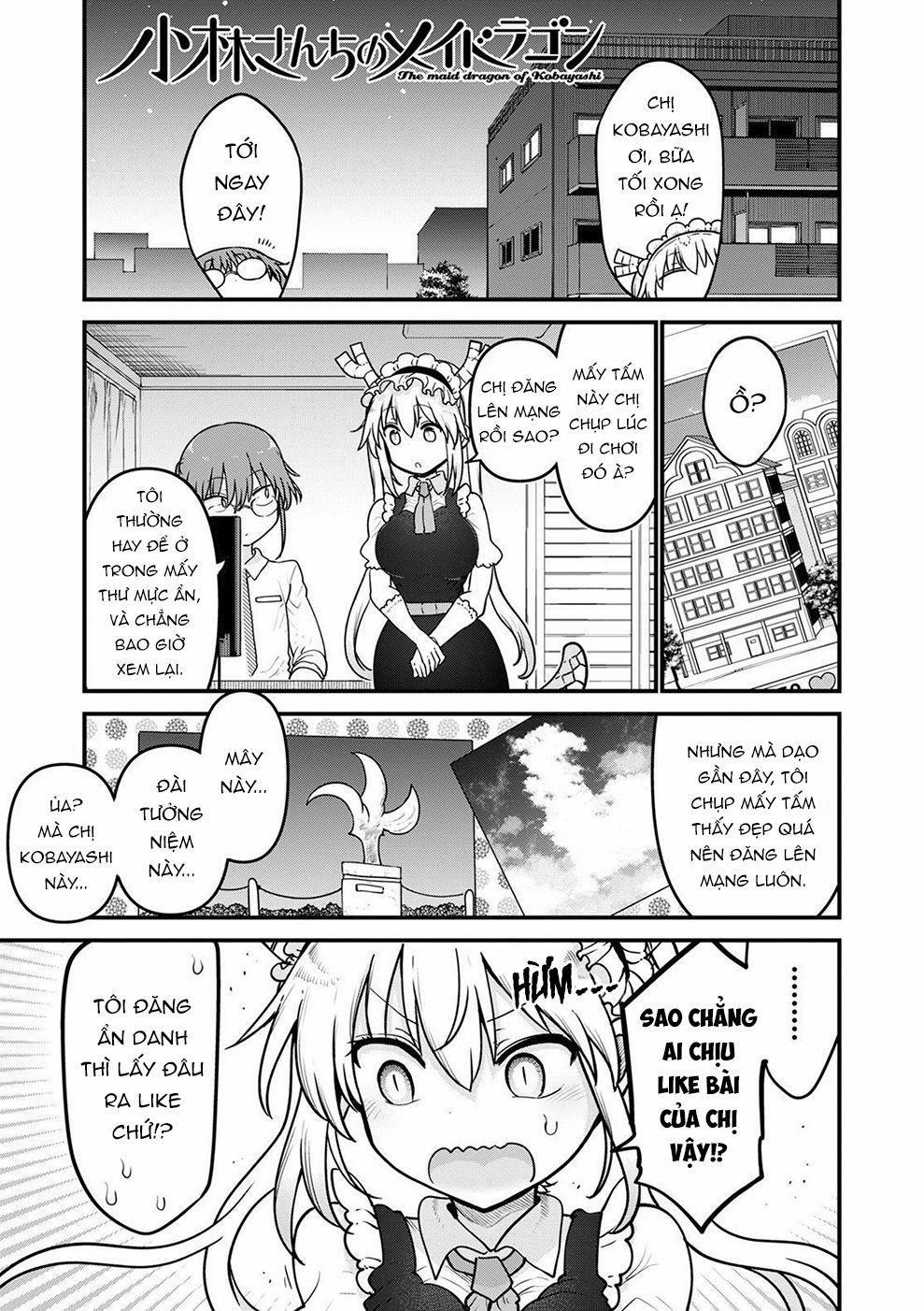 Cuộc Sống Trả Ơn Của Nàng Rồng Tohru! 0 "Tooru và những tấm ảnh" trang 1