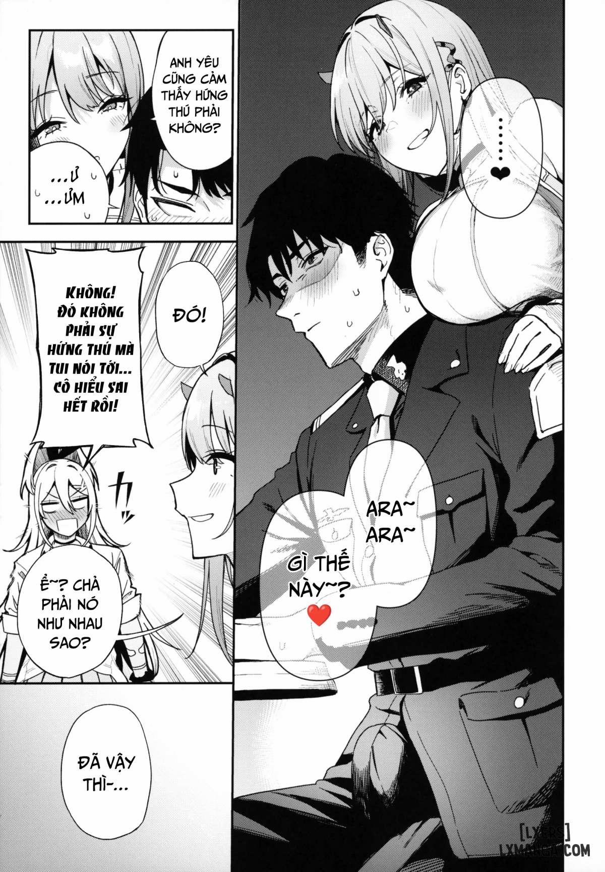 Cuộc thách đấu của các cô gái 1 trang 8