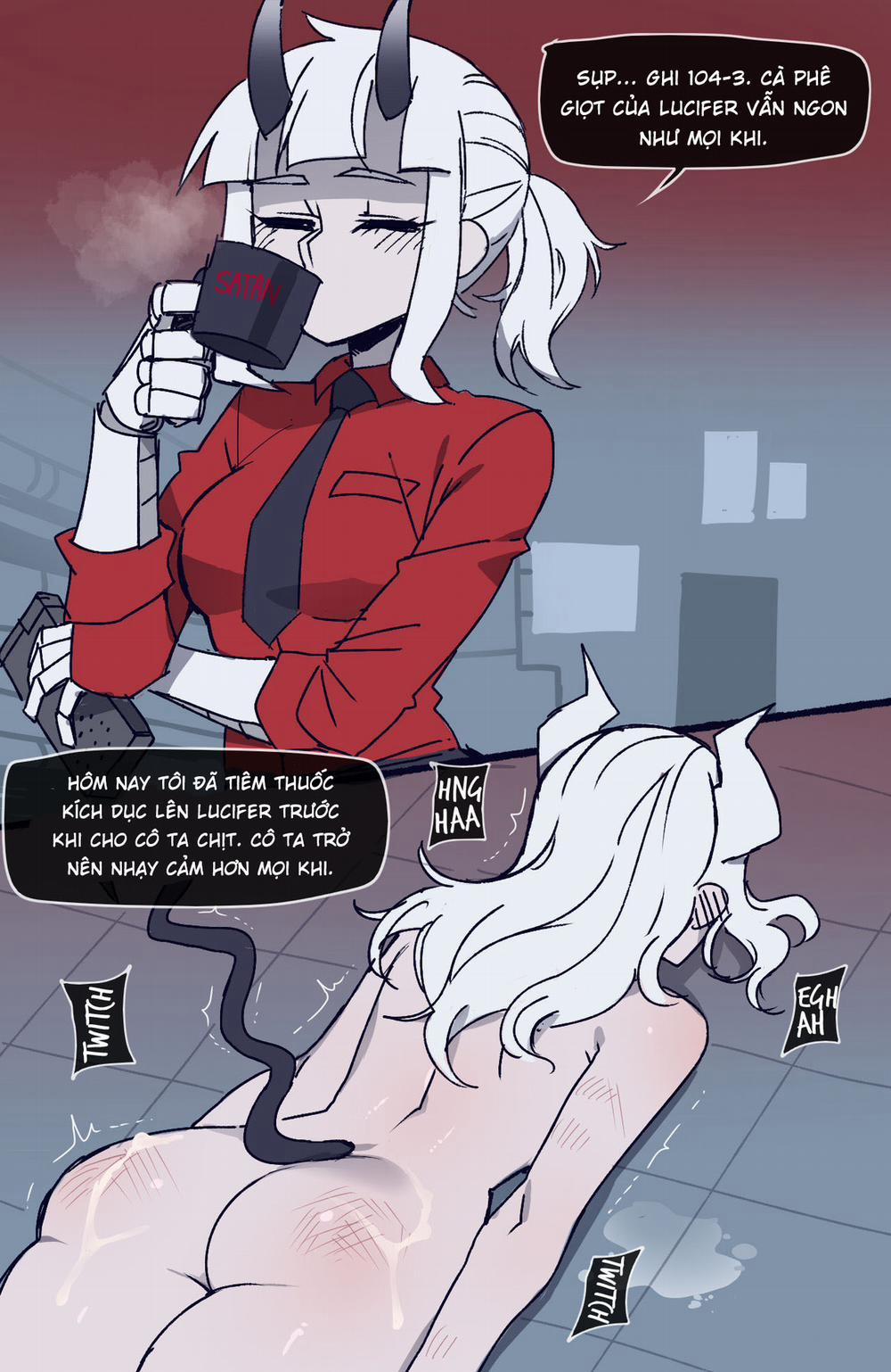Cuộc thí nghiệm của em thiên thần sa ngã Oneshot full màu trang 12