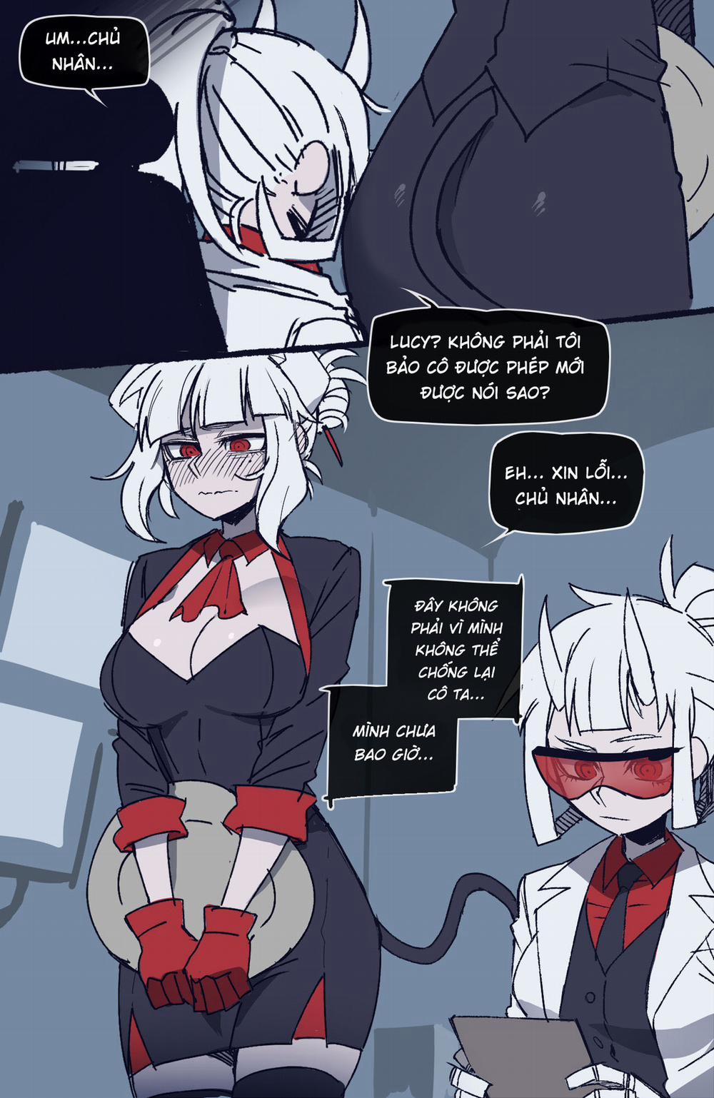 Cuộc thí nghiệm của em thiên thần sa ngã Oneshot full màu trang 15