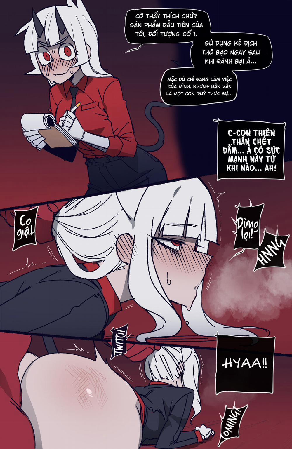 Cuộc thí nghiệm của em thiên thần sa ngã Oneshot full màu trang 5