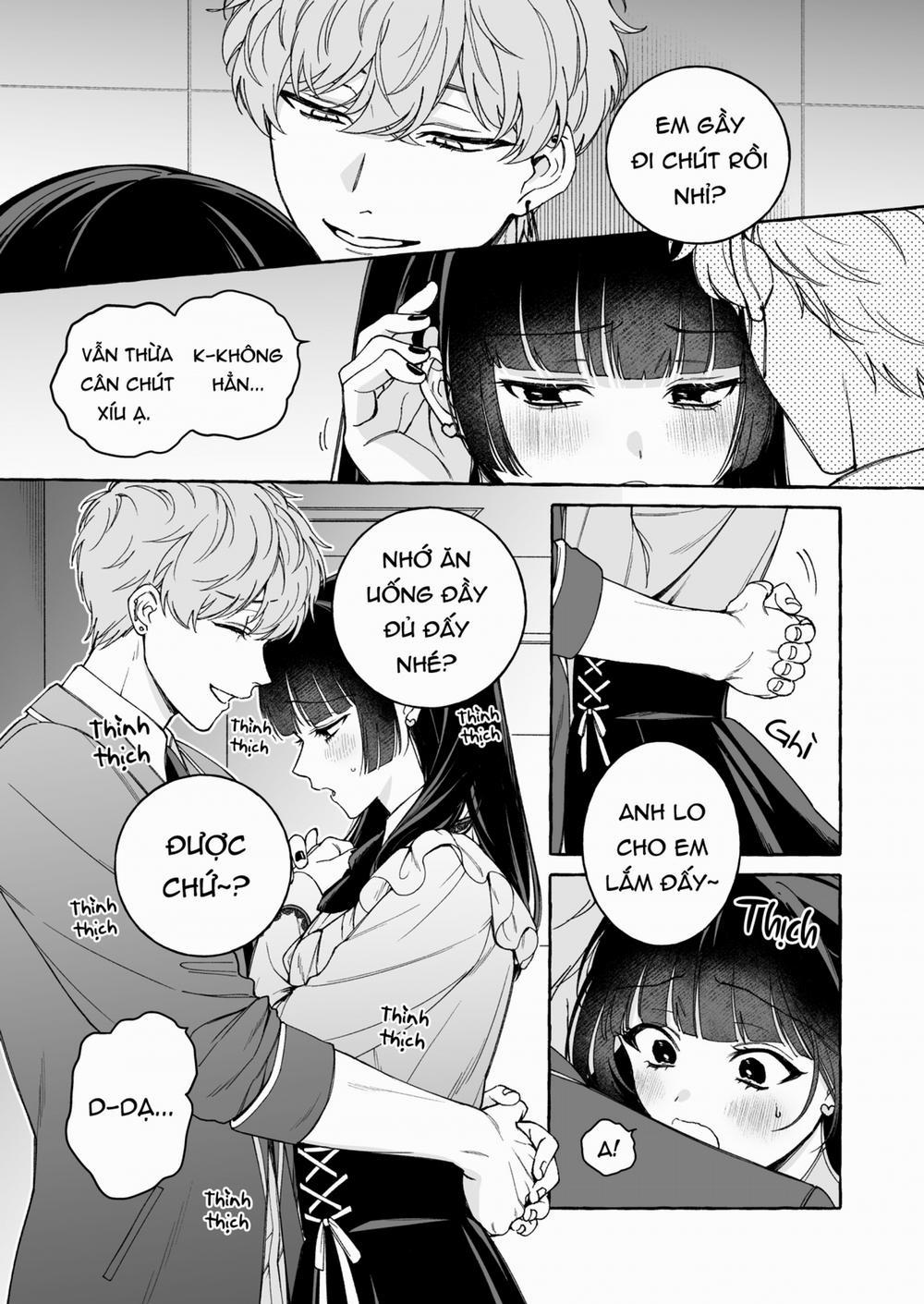 Cuối cùng cũng tới lượt tôi được âu yếm bởi oshi của mình Oneshot trang 1
