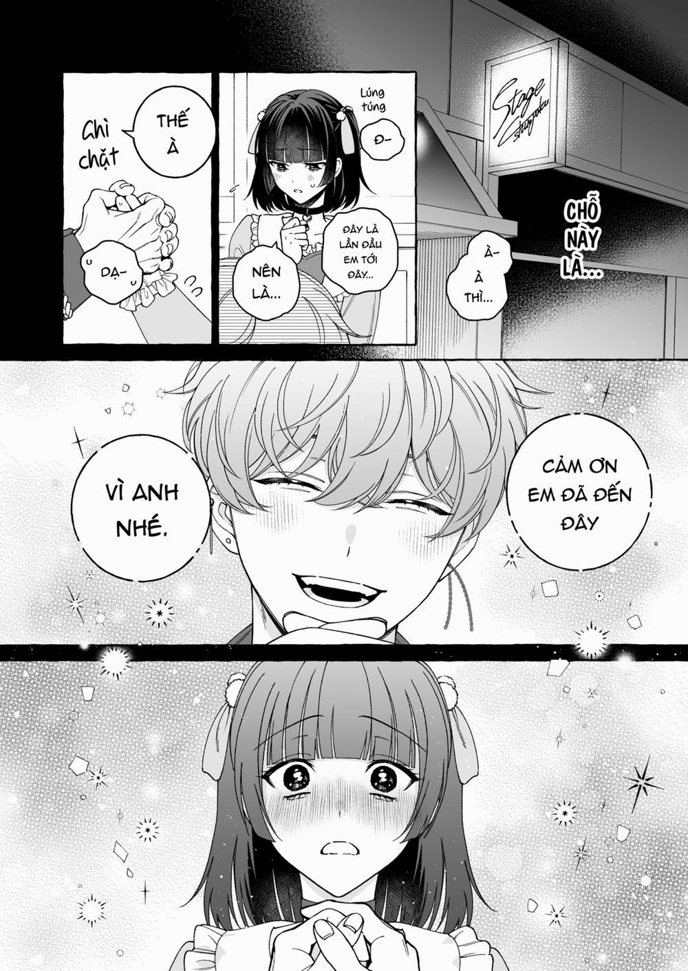 Cuối cùng cũng tới lượt tôi được âu yếm bởi oshi của mình Oneshot trang 16