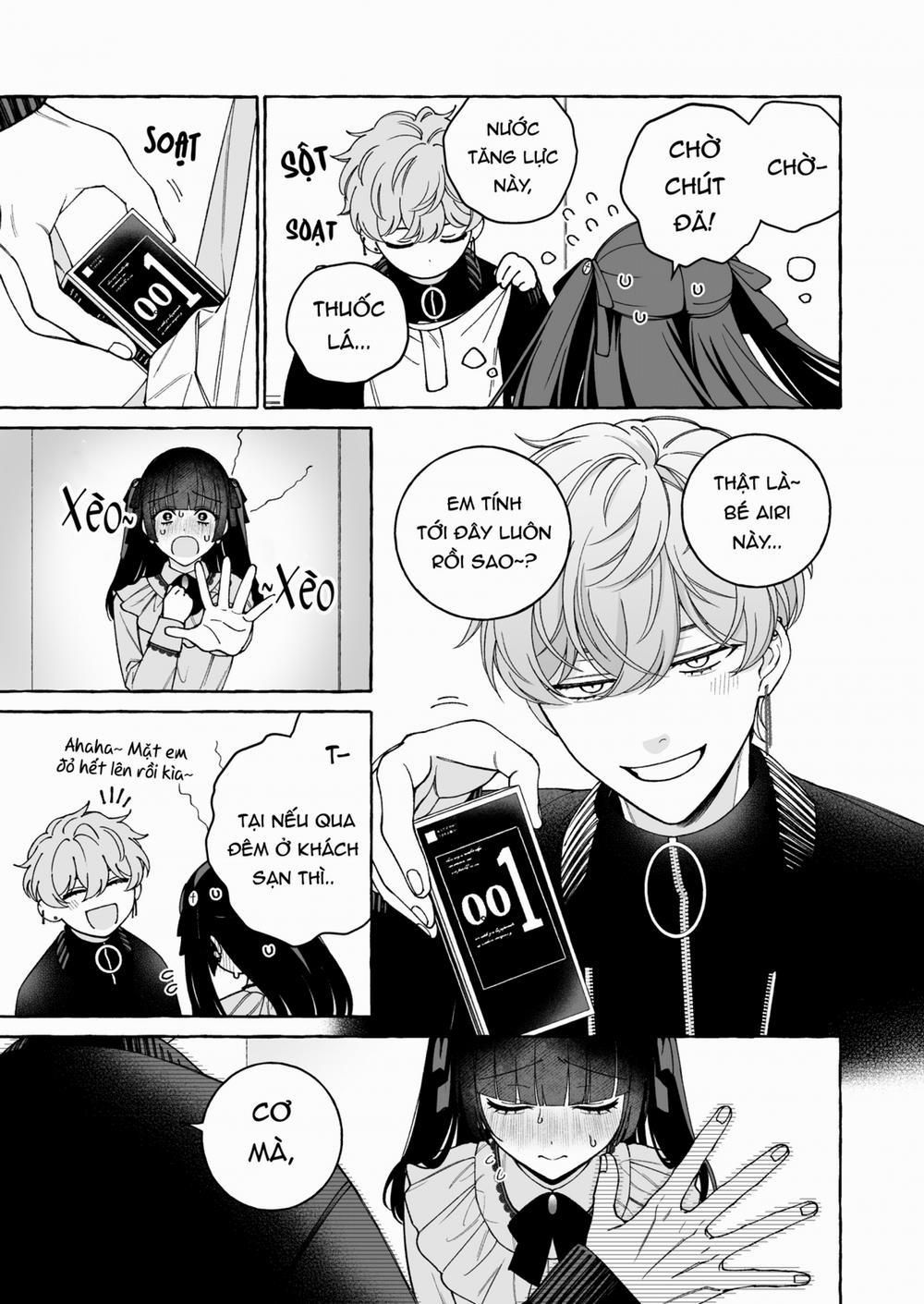 Cuối cùng cũng tới lượt tôi được âu yếm bởi oshi của mình Oneshot trang 21