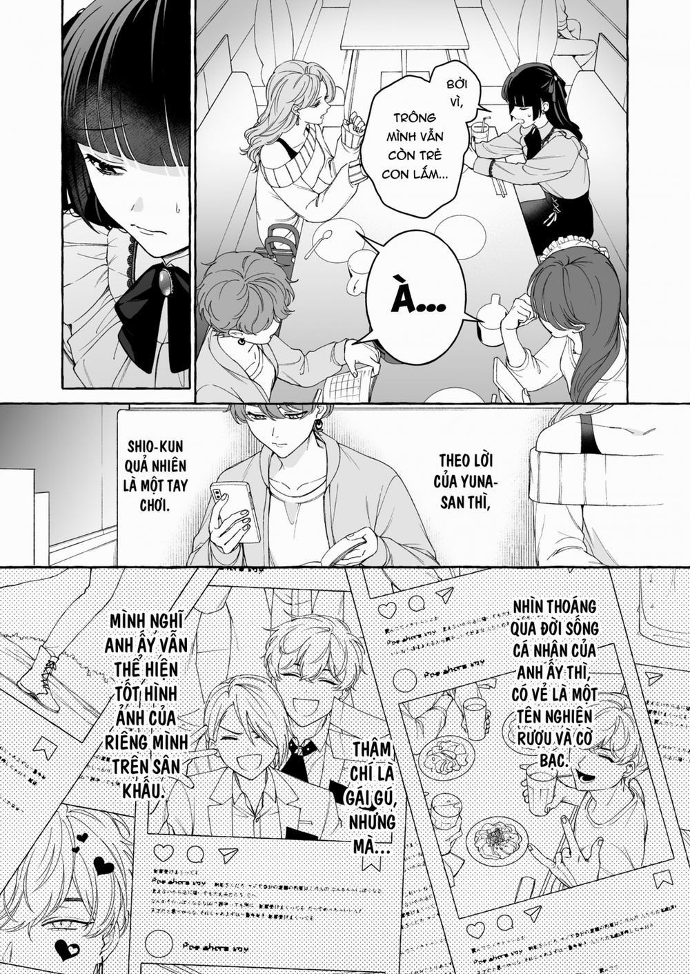 Cuối cùng cũng tới lượt tôi được âu yếm bởi oshi của mình Oneshot trang 7