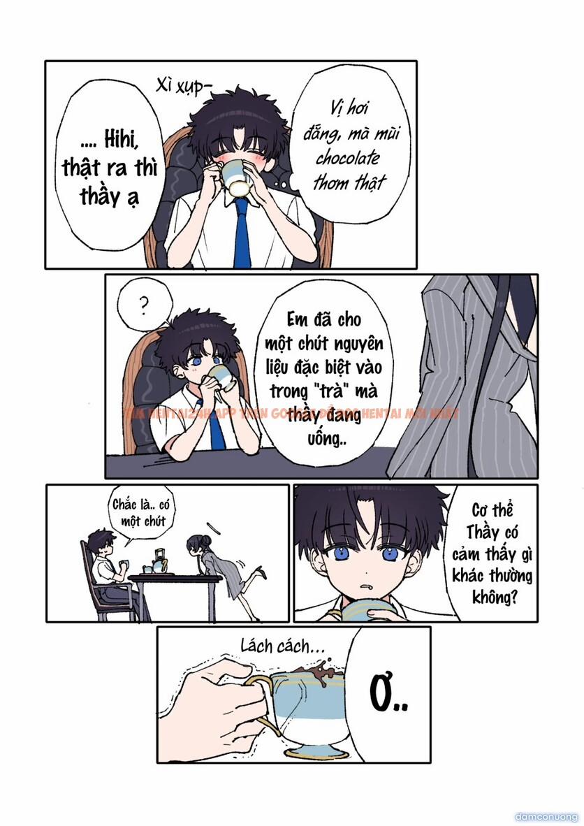 Cuốn Sách Tình Yêu Của Kisaki And Sensei OneShot trang 3