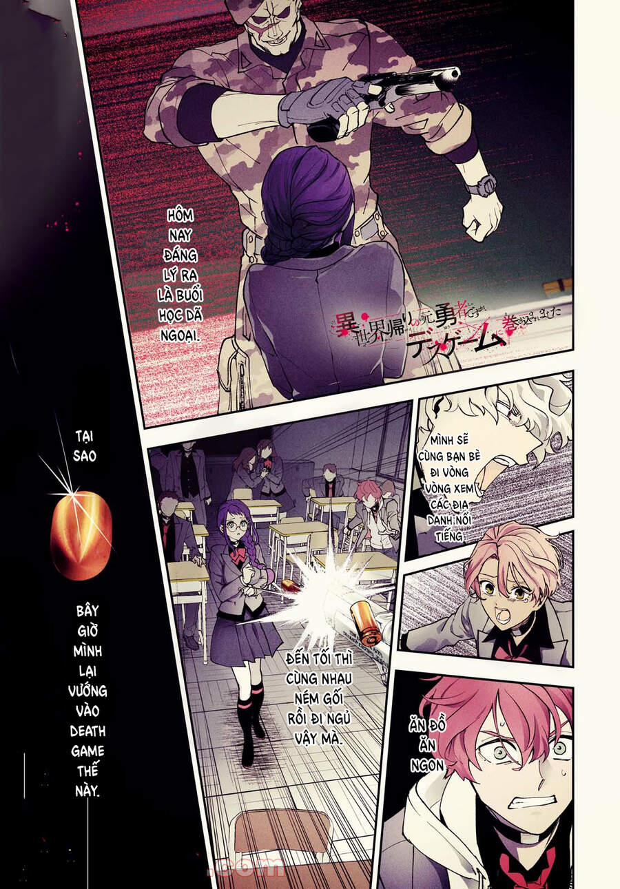 Cựu Dũng Giả Trở Về Từ Thế Giới Khác Tham Gia Vào Trò Chơi Tử Thần! 1 trang 3