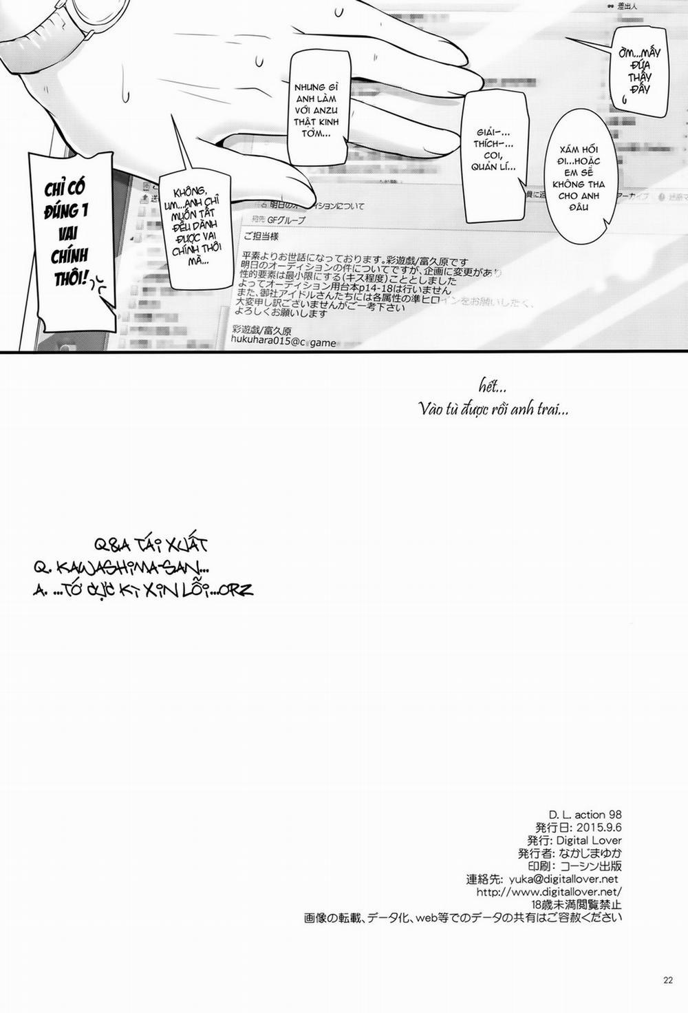 D.L. Action 98 (THE iDOLM@STER) Oneshot trang 20