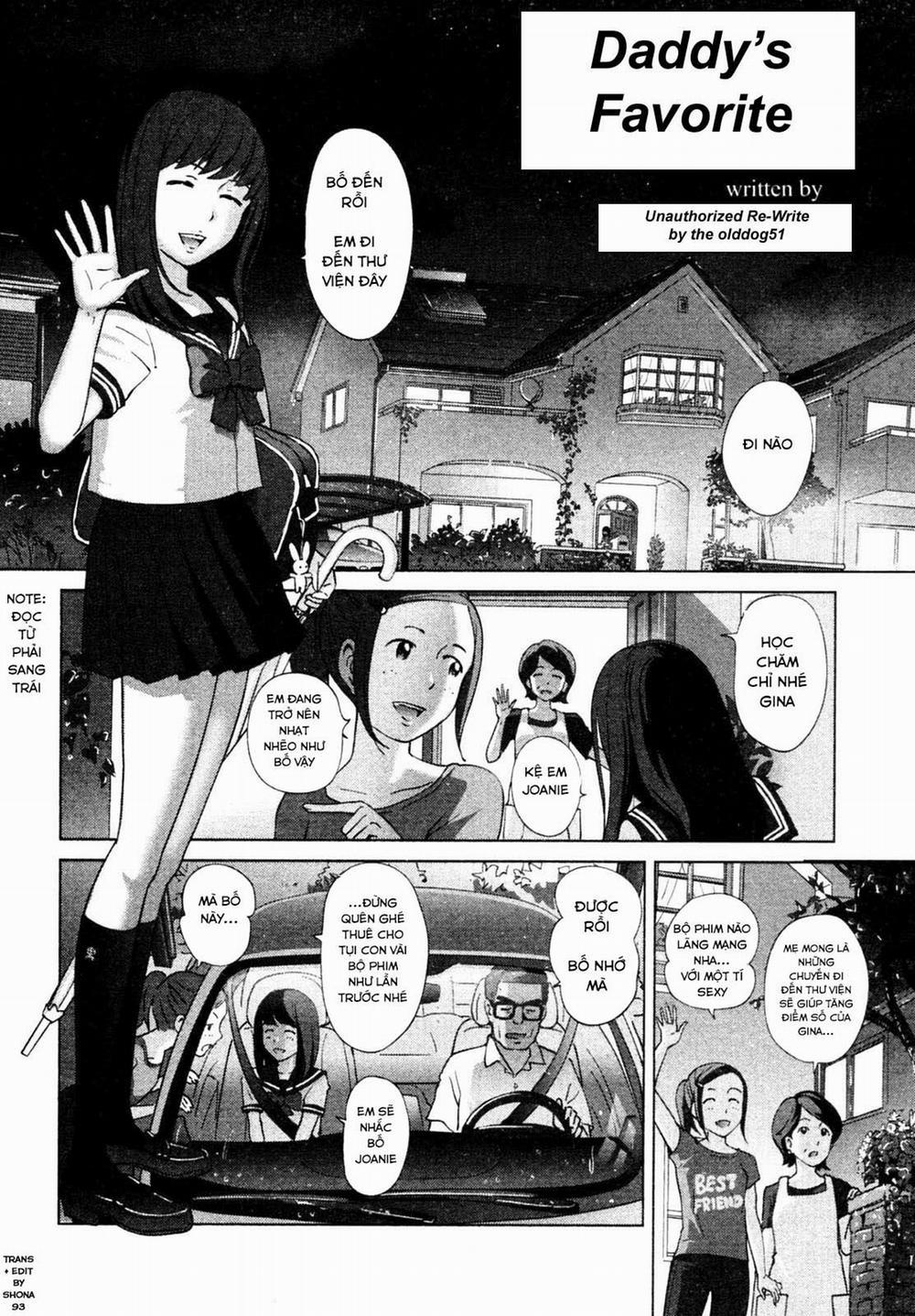 Daddy's Favorite Oneshot trang 0