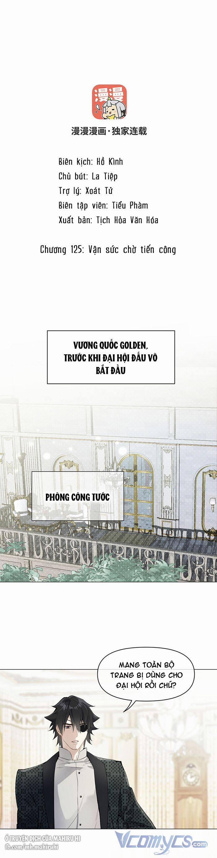 Đại Chiến Công Chúa 125 trang 1