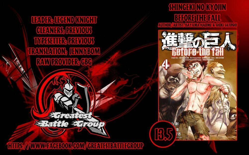 Đại Chiến Titan - Before The Fall 13.5 trang 0