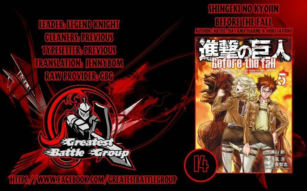 Đại Chiến Titan - Before The Fall 14 trang 0