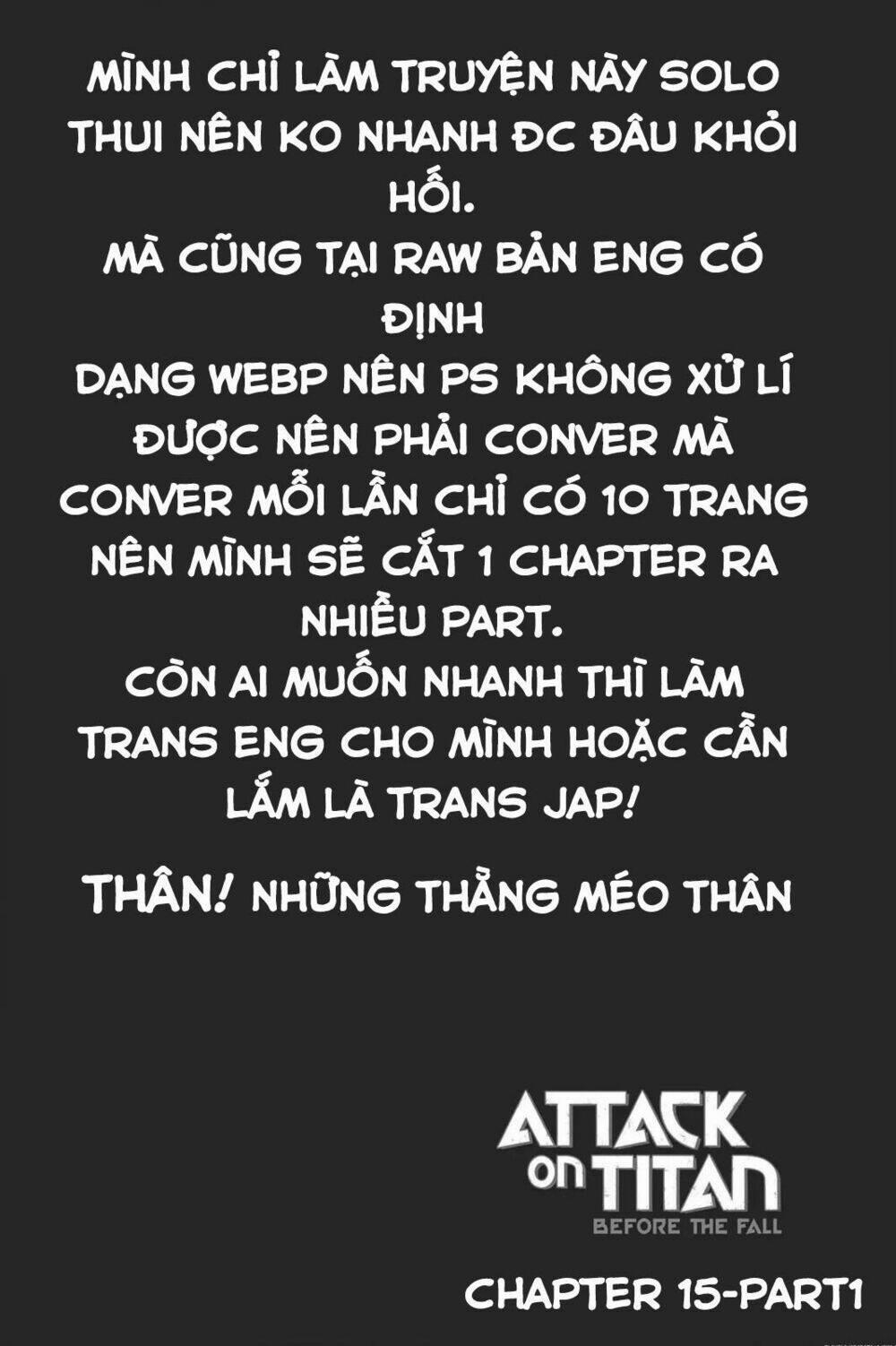 Đại Chiến Titan - Before The Fall 15 trang 0