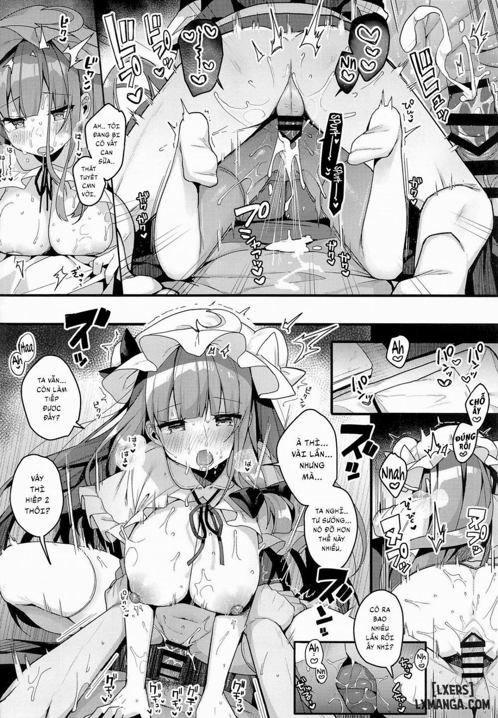 Daitoshokan no Majo wa Kyou mo Shitarinai Oneshot trang 18