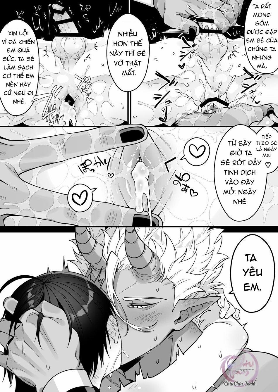 Đắm chìm trong sự thụ tinh của orc nhưng được yêu thương rất nhiều, tôi thật hạnh phúc 3 trang 24