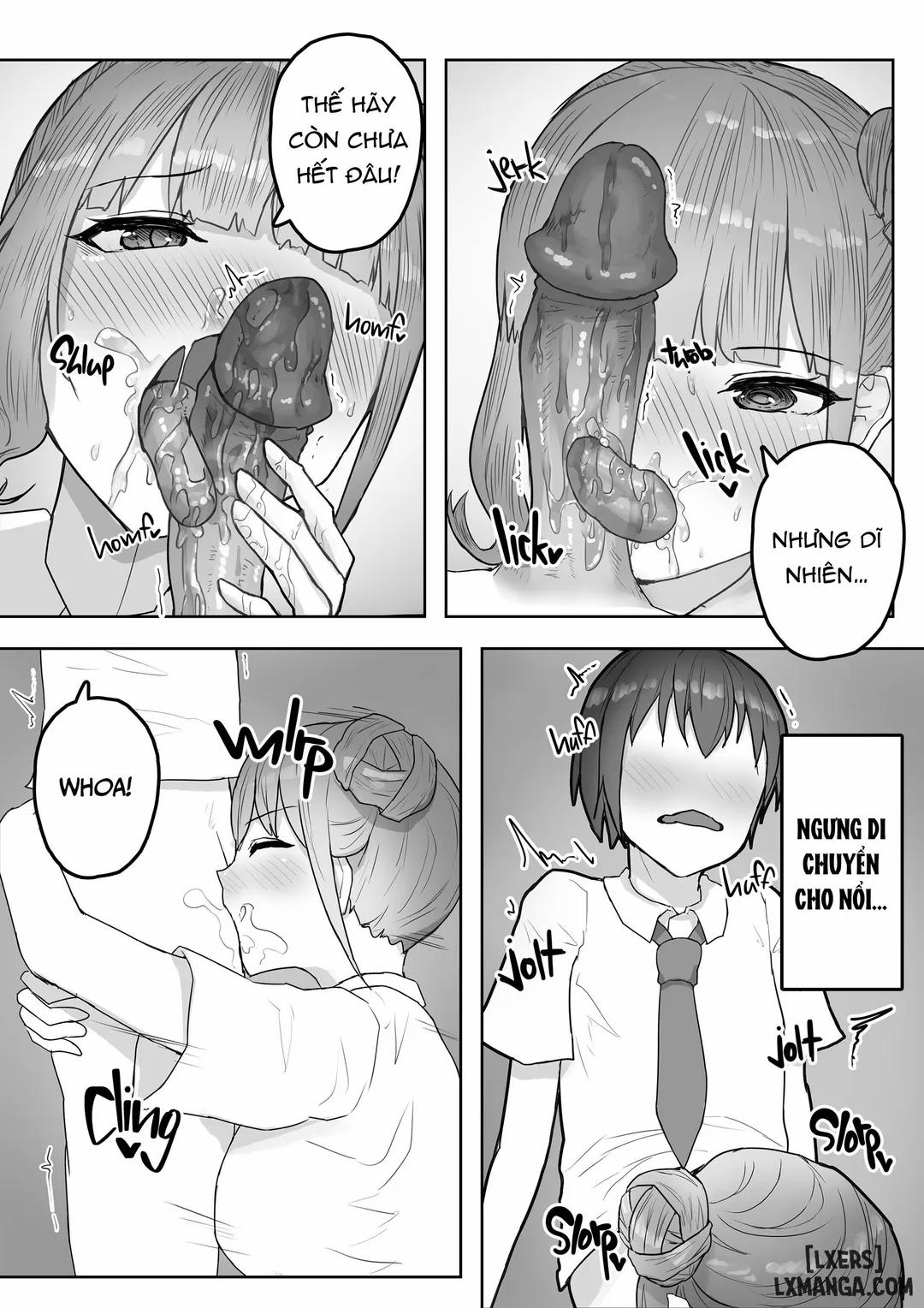 Đẫm mồ hôi với cô bạn tomboy Oneshot trang 18