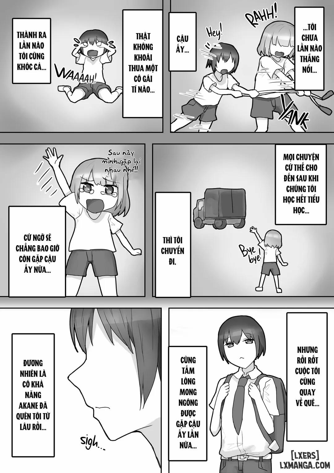 Đẫm mồ hôi với cô bạn tomboy Oneshot trang 3