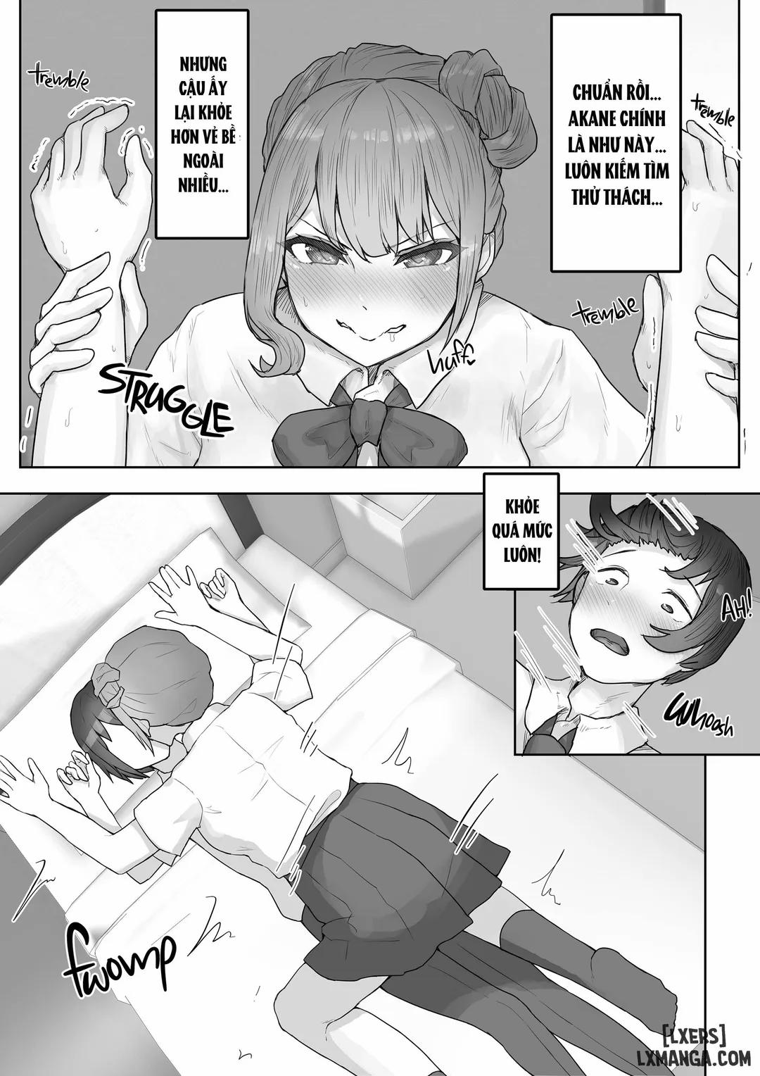 Đẫm mồ hôi với cô bạn tomboy Oneshot trang 8