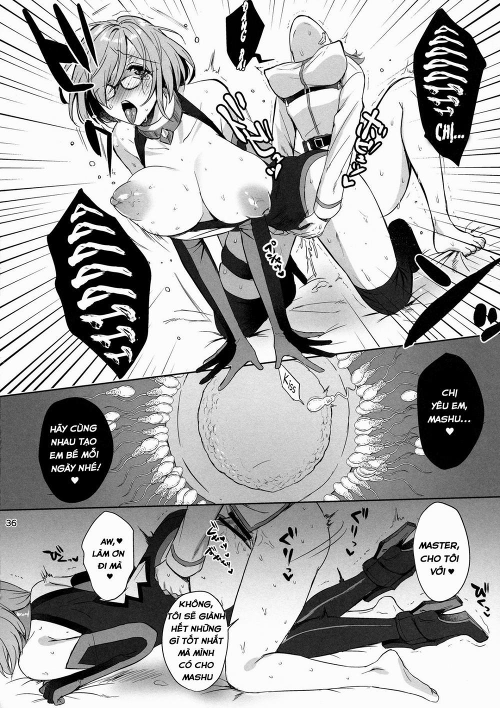 Dâm sơ Kiara và con Chaostic hứng tình (Fate/Grand Order) Oneshot trang 35