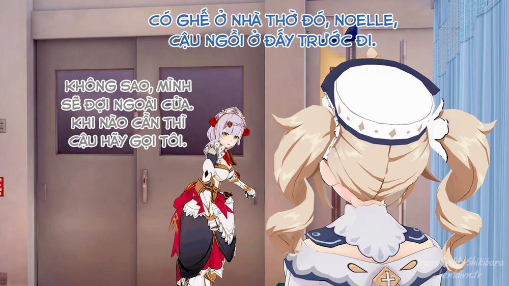 Dàn harem của Timmie. (Genshin Impact) Barbara 1 trang 16