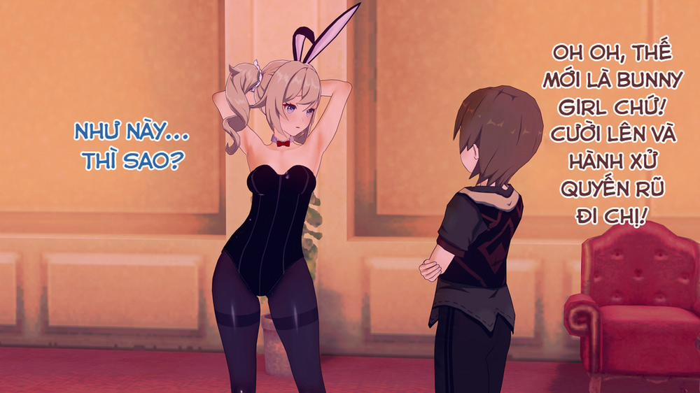 Dàn harem của Timmie. (Genshin Impact) Barbara 4 trang 12