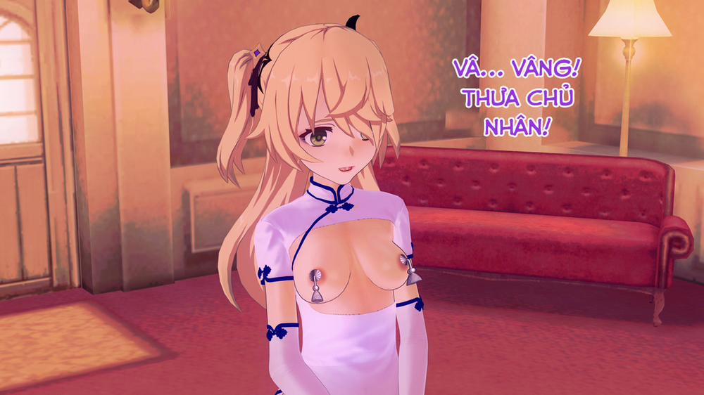 Dàn harem của Timmie. (Genshin Impact) Barbara 5 trang 54