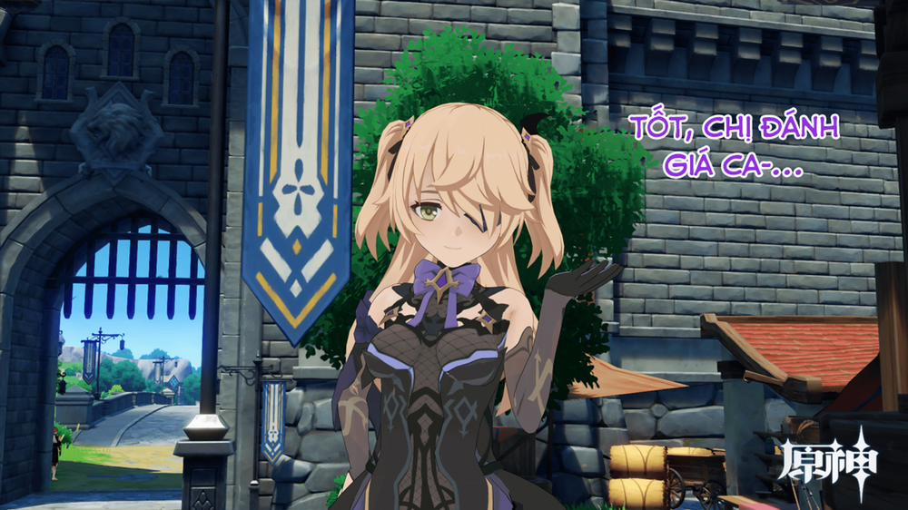 Dàn harem của Timmie. (Genshin Impact) Fischl 1 trang 22