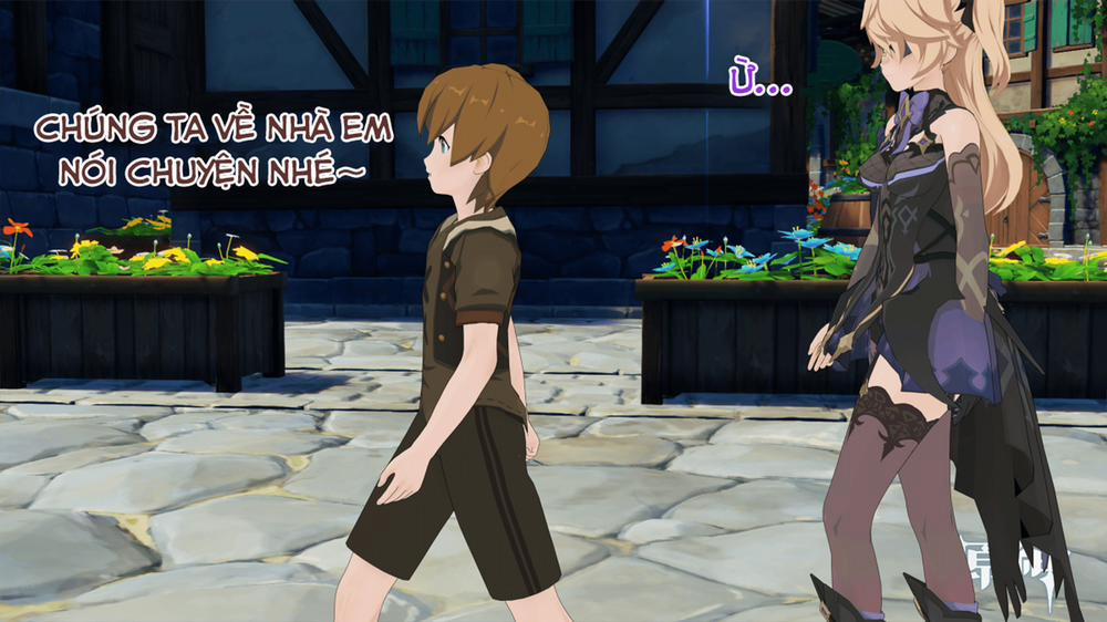 Dàn harem của Timmie. (Genshin Impact) Fischl 1 trang 24