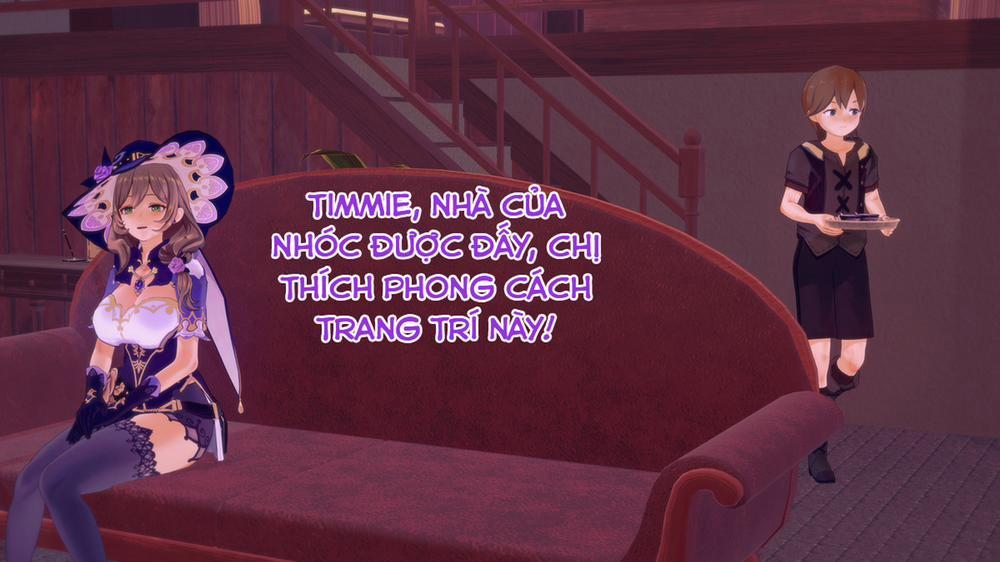 Dàn harem của Timmie. (Genshin Impact) Lisa 1 trang 19