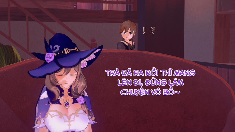 Dàn harem của Timmie. (Genshin Impact) Lisa 1 trang 21