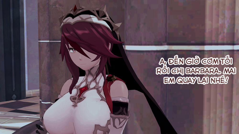 Dàn harem của Timmie. (Genshin Impact) Rosaria 1 trang 11