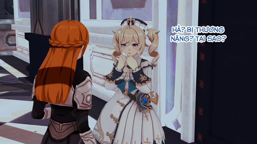 Dàn harem của Timmie. (Genshin Impact) Rosaria 1 trang 15