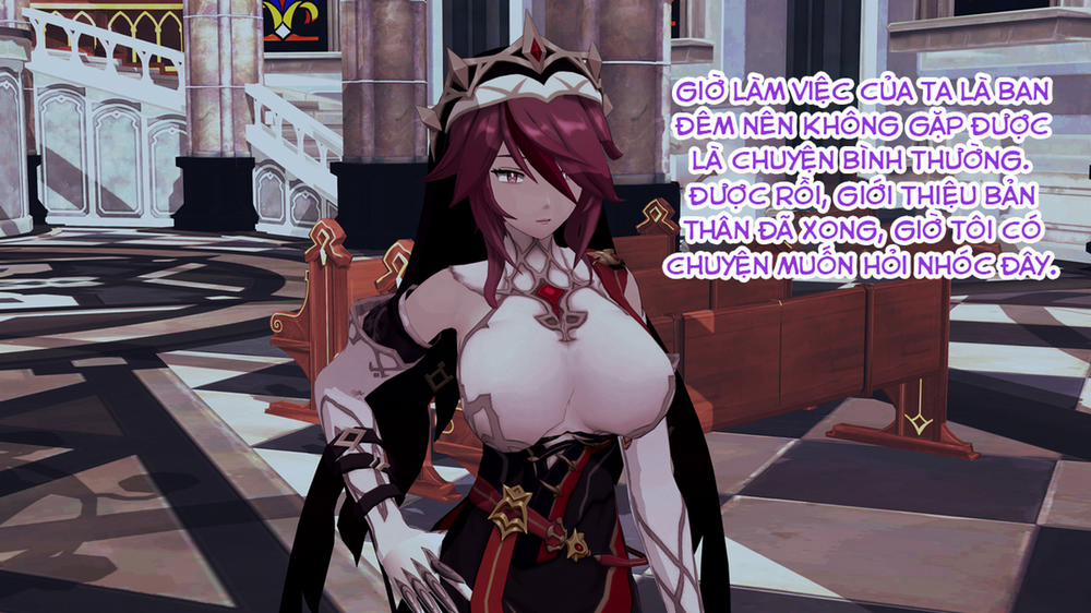 Dàn harem của Timmie. (Genshin Impact) Rosaria 1 trang 27