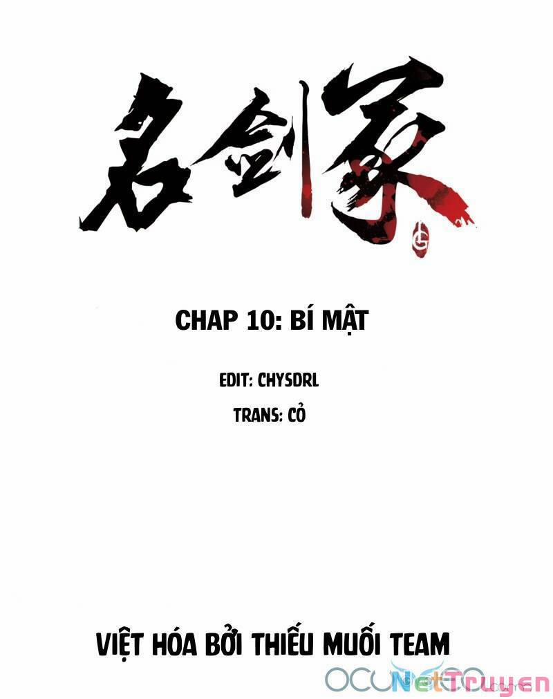 Danh Kiếm Chủng 10 trang 1