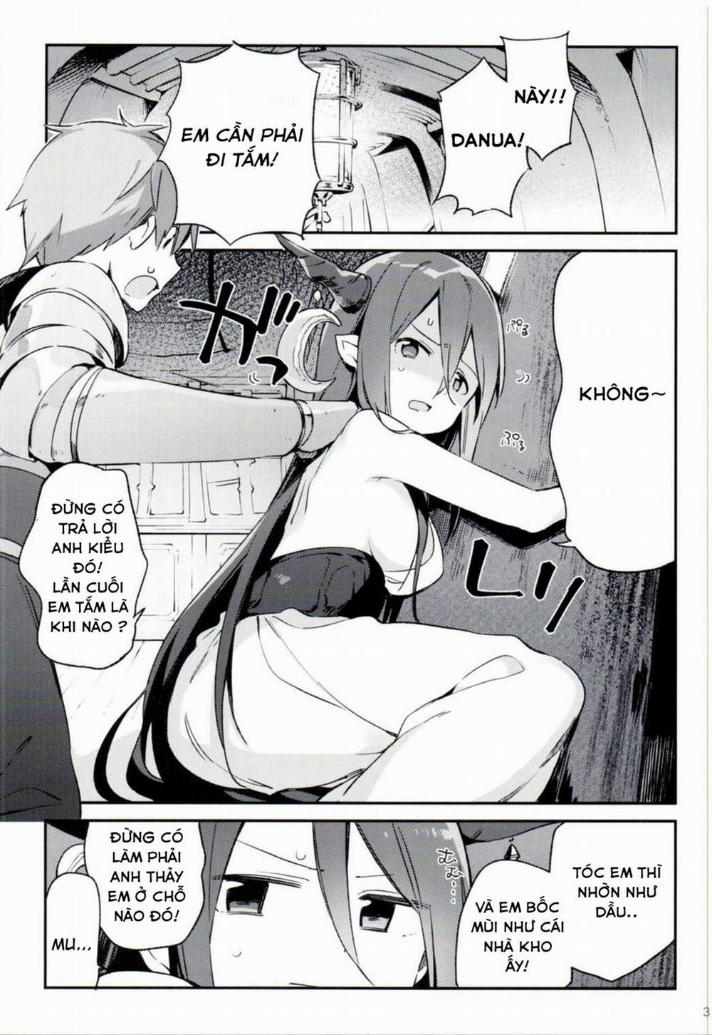 Danua-chan to Ofuro ni Hairou (Granblue Fantasy) Oneshot trang 3