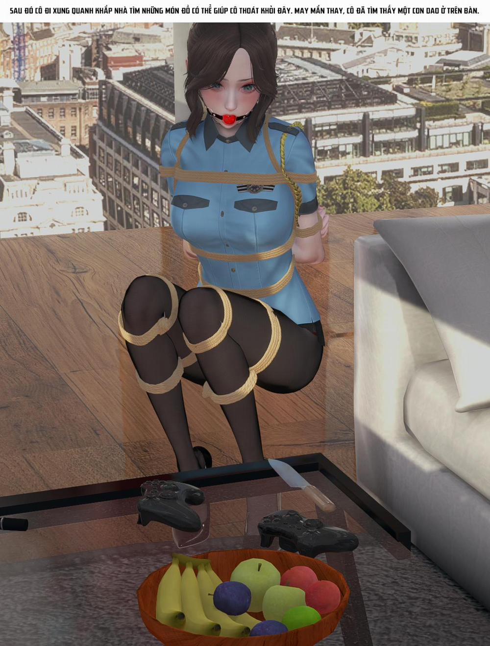 Đào tạo nữ cảnh sát xinh đẹp bị trói 7 trang 13