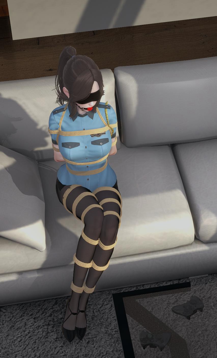 Đào tạo nữ cảnh sát xinh đẹp bị trói 7 trang 37