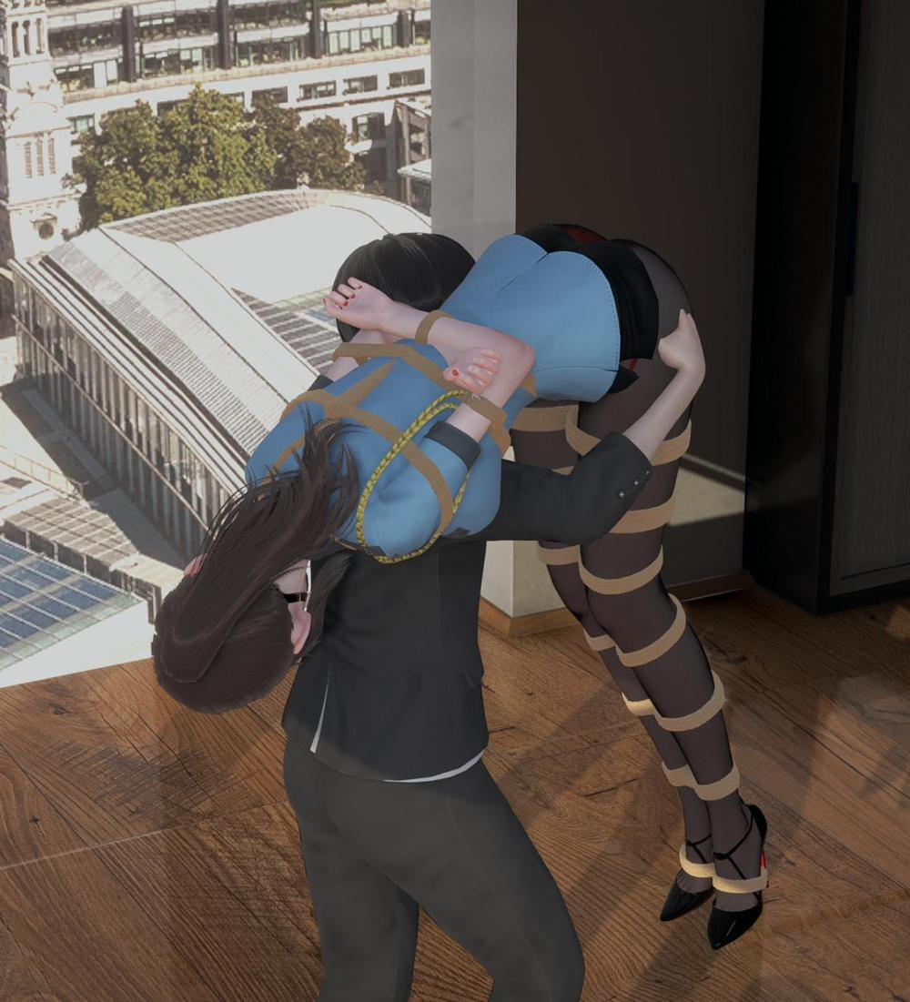 Đào tạo nữ cảnh sát xinh đẹp bị trói 7 trang 40