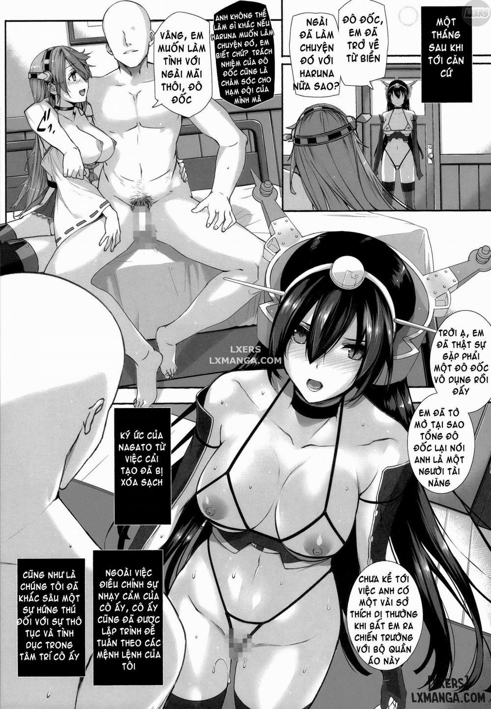 Daraku Senkan -Otoko wo Shiranakatta KanMusu tachi Oneshot trang 9